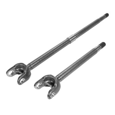 Stage 3 Jeep JL Re-Gear Kit W/Covers Front Axles Dana 30/35 4.56 Ratio JL Non-Rubicon M200 Rear/ M186 Front Stage 3 Gear Kit Package 4.56 F&amp;R Cover &amp; 4340 Front Axles Yukon Gear
