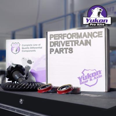 8.8 Inch Ford 3.31 Rear Ring &amp; Pinion Install Kit 2.53 Inch OD Axle Bearings &amp; Seals 8.8 Ford 3.31 Rear R&amp;P Gear/ Install Kit Package With Ak 1559 Axle Bearings (2.53 Inch Od) Yukon Gear