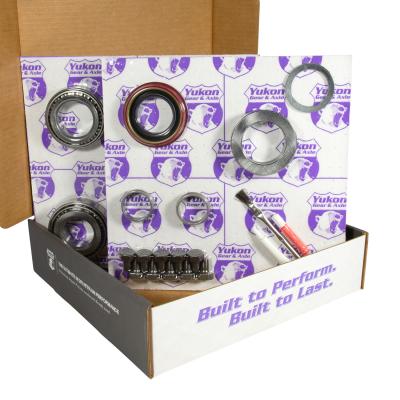 8.8 Inch Ford 4.11 Rear Ring &amp; Pinion Install Kit 2.53 Inch OD Axle Bearings &amp; Seals 8.8 Ford 4.11 Rear R&amp;P Gear/ Install Kit Package With Ak 1559 Axle Bearings (2.53 Inch Od) Yukon Gear