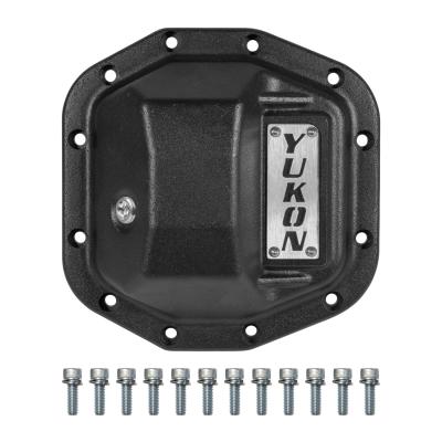 Hardcore Rear Nodular Iron Cover For Jeep Wrangler JL Dana 35 Rear JL D35 Rear (M200) Nodular Iron Differential Cover 12 Bolt Yukon Gear