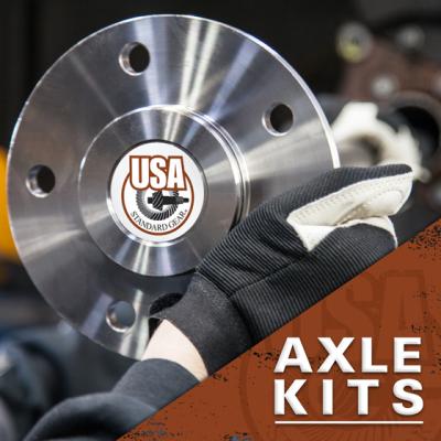 Rear Axle Kit Fits Ford 8.8 Inch Diff 31 Spline Right Hand 31-1/16 Inch Long USA Standard