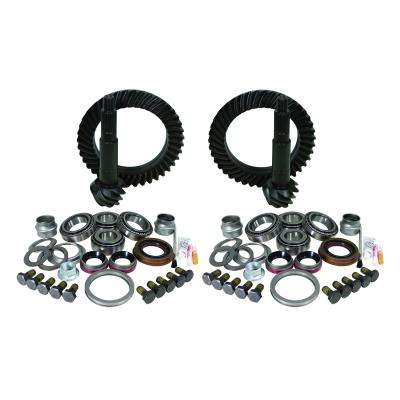 Gear &amp; Install Kit Package For Jeep JK Rubicon, 4.56 Ratio USA Standard