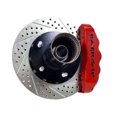 Ford Bronco 11.9In Rotor For 16In And Larger Wheels Ford Bronco 11.9In Rotor For 16In And Larger Wheels Silver Baer Brakes