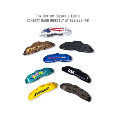 6T Brake System Front 21-26 Ford Bronco (Except Raptor Or Sport) Silver Baer Brakes