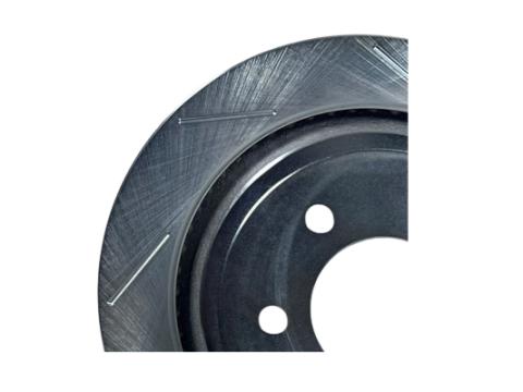 Claw Performance Rotors Rear (Slot/Zinc Only) 07-18 Jeep Wrangler JK Baer Brakes