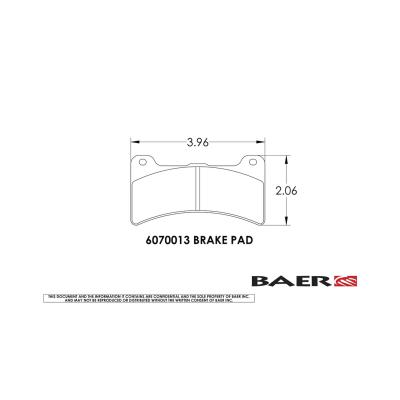 Street S4 Disc Brake Pads For Select S4 Calipers Baer Brakes