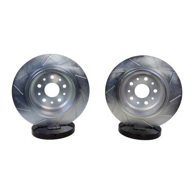 Claw Performance Rotors Rear (Slot/Zinc Only) 18-24 Jeep Wrangler JL And 20-24 Gladiator JT W/Br3 Brake Code Baer Brakes