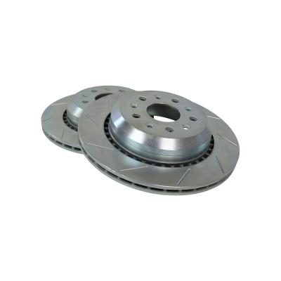 Claw Performance Rotors Rear (Slot/Zinc Only) 18-24 Jeep Wrangler JL And 20-24 Gladiator JT W/Br3 Brake Code Baer Brakes