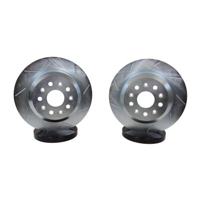 Claw Performance Rotors Rear (Slot/Zinc Only) 18-25 Jeep Wrangler JL W/Br2/Br6 Brake Code Baer Brakes