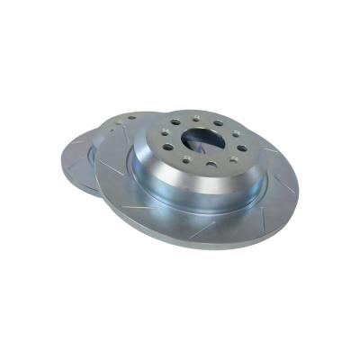 Claw Performance Rotors Rear (Slot/Zinc Only) 18-25 Jeep Wrangler JL W/Br2/Br6 Brake Code Baer Brakes