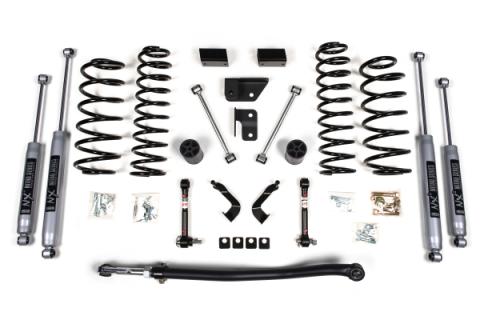 3 Inch Lift Kit Jeep Wrangler JL 18-25 4-Door Fox 2.5 Performance Shocks