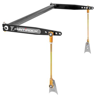 Antirock Sway Bar Kit Universal 36 Inch x 0.850 Inch Bar 18 Inch Steel Arms RockJock 4x4