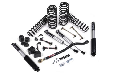 2018-2024 Jeep Wrangler JL J-Venture 2.5 Inch Lift Kit 4 Door w/Fox 2.5 Performance Series Shocks HD Rate Coils JSPEC