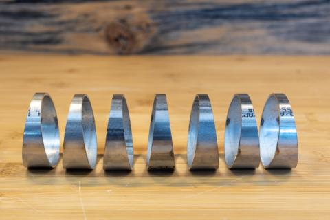 Universal T304 Stainless Steel 2 Inch Diameter 180 Degree Pie Cut Kit MBRP