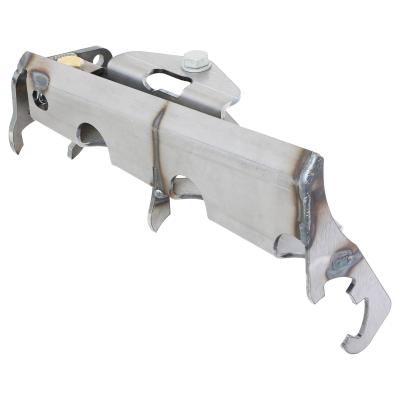 Currectlync Wrangler JK High Steer Front Trac Bar Relocation And Ram Assist Steering Mount Axle Bracket RockJock 4x4