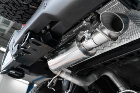 3 inch Cat-Back Single High Clearance Rear Exit 2021-Up Ford Bronco T304 Stainless Steel MBRP