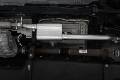21-Up Ford Bronco 2.3L/2.7L EcoBoost 2/4-Door T304 Stainless Steel 3 Inch Cat-Back Dual Split Rear MBRP