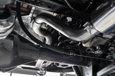 Jeep Cat Back Exhaust System Single Rear Exit Armor Lite Series For 18-Up Wrangler JL 2/4 Door 2.0L, 3.6L MBRP