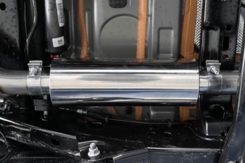 Jeep Cat Back Exhaust System Single Rear Exit Armor Lite Series For 18-Up Wrangler JL 2/4 Door 2.0L, 3.6L MBRP