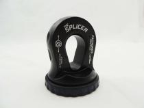 Splicer 3/8-1/2 Inch Synthetic Rope Splice On Shackle Mount Gray Factor 55