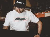 RIGID T Shirt Established 2006 Large White