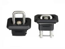 Corner Bullet Inner Bed Retractable Tie-Down Anchors 2009-2025 Dodge RAM 1500/2500/3500 Hard Card Bullring