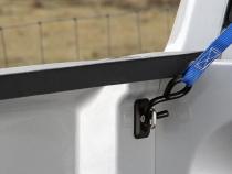 Corner Bullet Inner Bed Retractable Tie-Down Anchors 2009-2025 Dodge RAM 1500/2500/3500 Hard Card Bullring