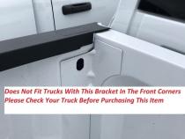 Corner Bullet Inner Bed Retractable Tie-Down Anchors 2009-2025 Dodge RAM 1500/2500/3500 Hard Card Bullring