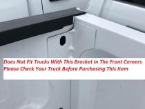 Corner Bullet Inner Bed Retractable Tie-Down Anchors 2009-2025 Dodge RAM 1500/2500/3500 Hard Card Bullring