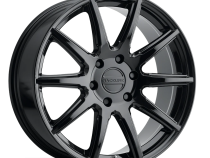 Aluminum Wheels 18x8 Spike 159 GB Gloss Black 35 Offset 6 on 135 Bolt Pattern 87.1 Bore Raceline