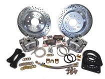 Brake System 11.65 Inch Rear IronSport with Park Brake And Staggered Shocks GM 10-12 Bolt BAER Brakes
