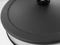 Deluxe Air Cleaner Center Nut MOPAR Omega Style Black Crinkle Proform