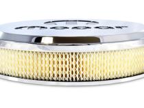 Air Cleaner Kit 14 Inch Diameter Aluminum Polished Recessed Blue MOPAR Emblem Proform