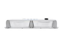 Engine Valve Covers Steel Chrome Mopar Emblem Fits LA/Small Block Engines Proform