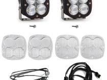 Bronco A Piller Light Kit 21-Up Ford Bronco XL Sport Spot w/Upfitter Baja Designs