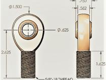 5/8 Inch Heim Joint Kit Right Thread (Normal)
