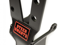 18-20 Jeep Wrangler/Gladiator JL/JT Yeti XD Sealed Bearing Sector Shaft Brace with Frame Side Track Bar Reinforcement Bracket - Aluminum Steering Box Only Steer Smarts