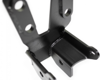 18-20 Jeep Wrangler/Gladiator JL/JT Yeti XD Sealed Bearing Sector Shaft Brace with Frame Side Track Bar Reinforcement Bracket - Aluminum Steering Box Only Steer Smarts