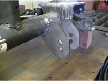 JK Front Axle HD Lower Control Arm Brackets 3.0 Inch OD Axle Housing 07-18 Wrangler JK/JKU Synergy MFG