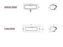 Flood Surface Mount SR-Q Pro RIGID Industries