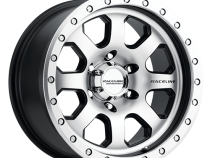 Aluminum Wheels 17x9 Avenger 929M Machined Silver -12 Offset 8 on 170 Bolt Pattern 130.81 Bore Raceline