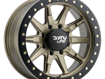Dirty Life Race Wheels DT-2 9304 Satin Gold 17X9 8-165.1 -12Mm 130.8Mm