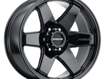Aluminum Wheels 17x9 Addict 942B Gloss Black Multi Spoke 0 Offset 6 on 135 Bolt Pattern 87.1 Bore Raceline