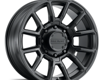 Aluminum Wheels 20x10 Gauge 950B Satin Black Multi Spoke -19 Offset 8 on 180 Bolt Pattern 124.2 Bore Raceline