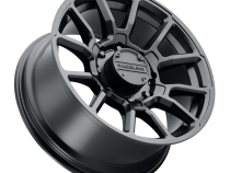 Aluminum Wheels 20x9 Gauge 950B Satin Black Multi Spoke 18 Offset 8 on 180 Bolt Pattern 124.2 Bore Raceline