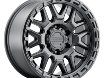 Aluminum Wheels 18x9 Krank 953B Satin Black 18 Offset 8 on 180 Bolt Pattern 124.2 Bore Raceline