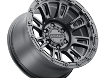 Aluminum Wheels 17x8.5 Compass 956B Satin Black 0 Offset 6 on 135 Bolt Pattern 87.1 Bore Raceline