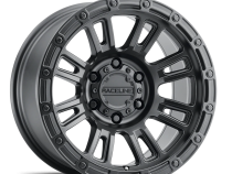 Aluminum Wheels 17x9 Compass 956B Satin Black -12 Offset 8 on 170 Bolt Pattern 125.2 Bore Raceline