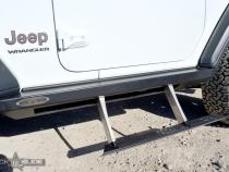 Jeep JL Side Step Sliders For 24-25 Wrangler JL 2 Door Models Set Rock Slide Engineering