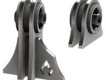 Jeep TJ Weld On UCA Brackets For Low Pro Front Truss Daystar Bushings 1/2 Inch Bolt Size Artec Industries
